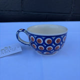 Polish pottery tea cup