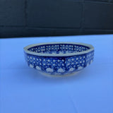 small Polish pottery with unique shape