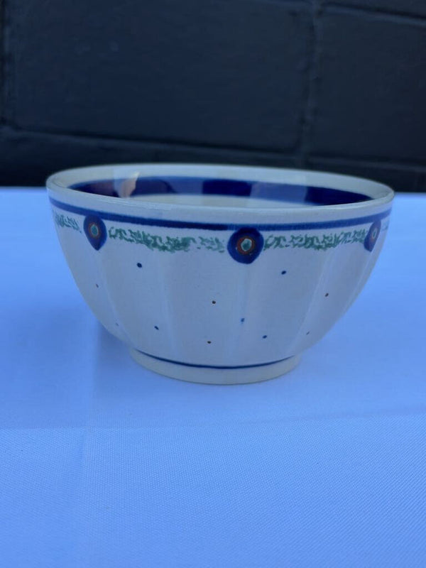 unique Polish pottery bowl