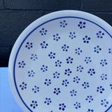floral pattern Polish pottery plate