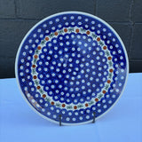 large patterned Polish pottery plate