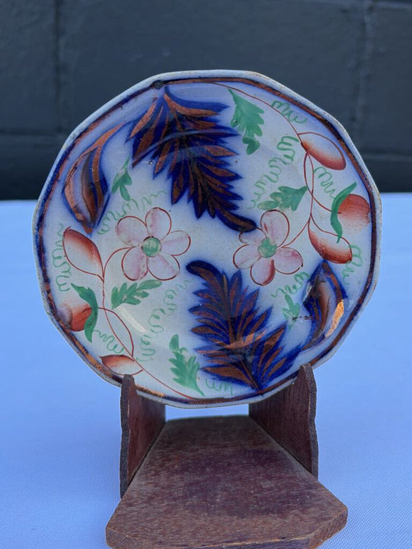 petite vintage floral dish