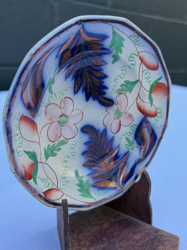 petite vintage floral dish