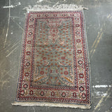 Turkish Bird Accent Rug