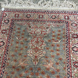 Turkish Bird Accent Rug