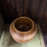 #704 Studio Pottery Bowl - Yellow Glaze