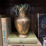 #705 Brass Vase 8" Tall