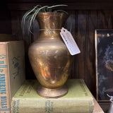 #705 Brass Vase 8" Tall