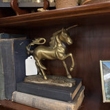 #708 Solid Brass Unicorn