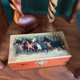 #715 Cedar Horse Box