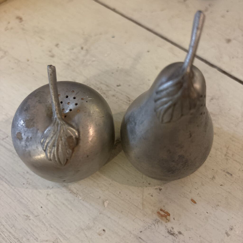 Apple and Pear Salt and Pepper Shakers