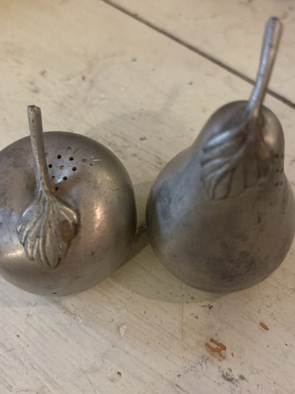 Apple and Pear Salt and Pepper Shakers