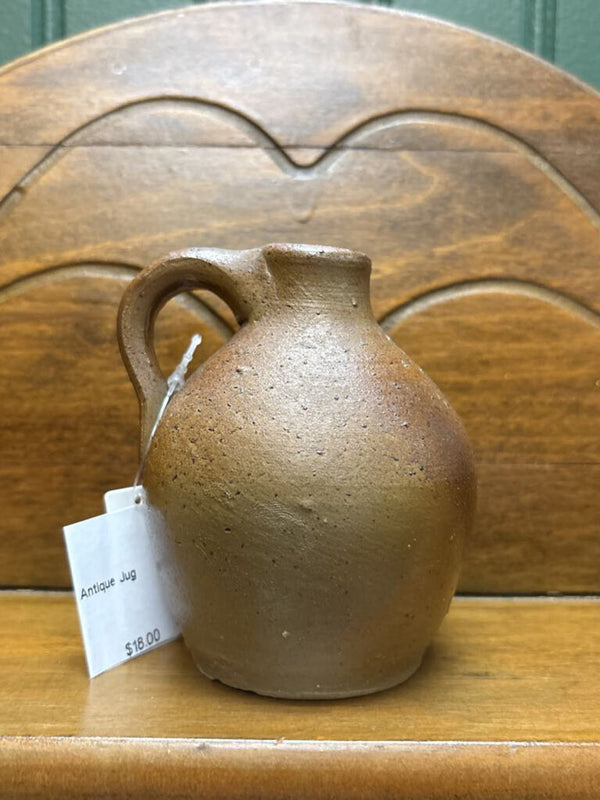 #754 Petite Brown Antique Jug