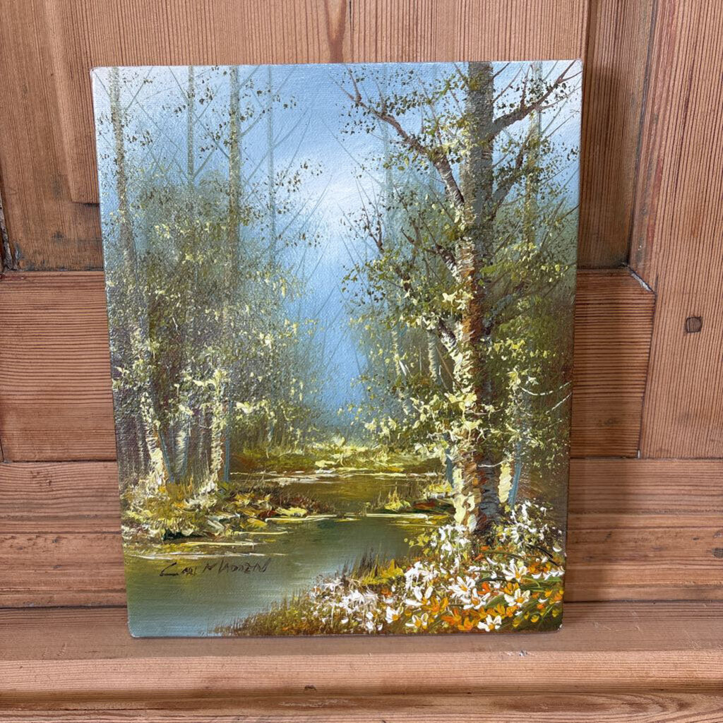 Calming River Canvas Art