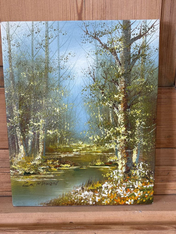 Calming River Canvas Art