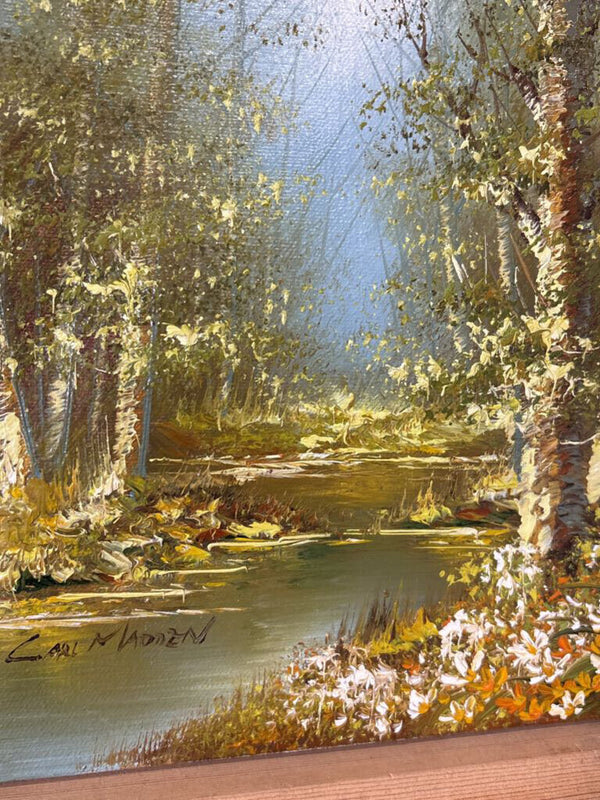 Calming River Canvas Art