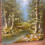 Calming River Canvas Art