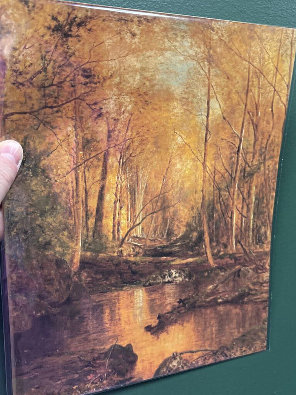 8x10 Autumn Forest Landscape Unframed Art Print