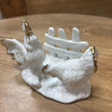 Rustic Chicken Napkin Holder