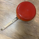 Belgian Cast Iron and Enamel Skillet