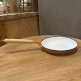 Belgian Cast Iron and Enamel Skillet
