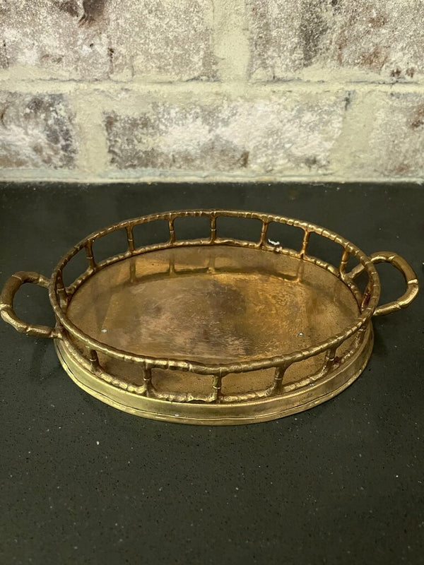 Small brass tray
