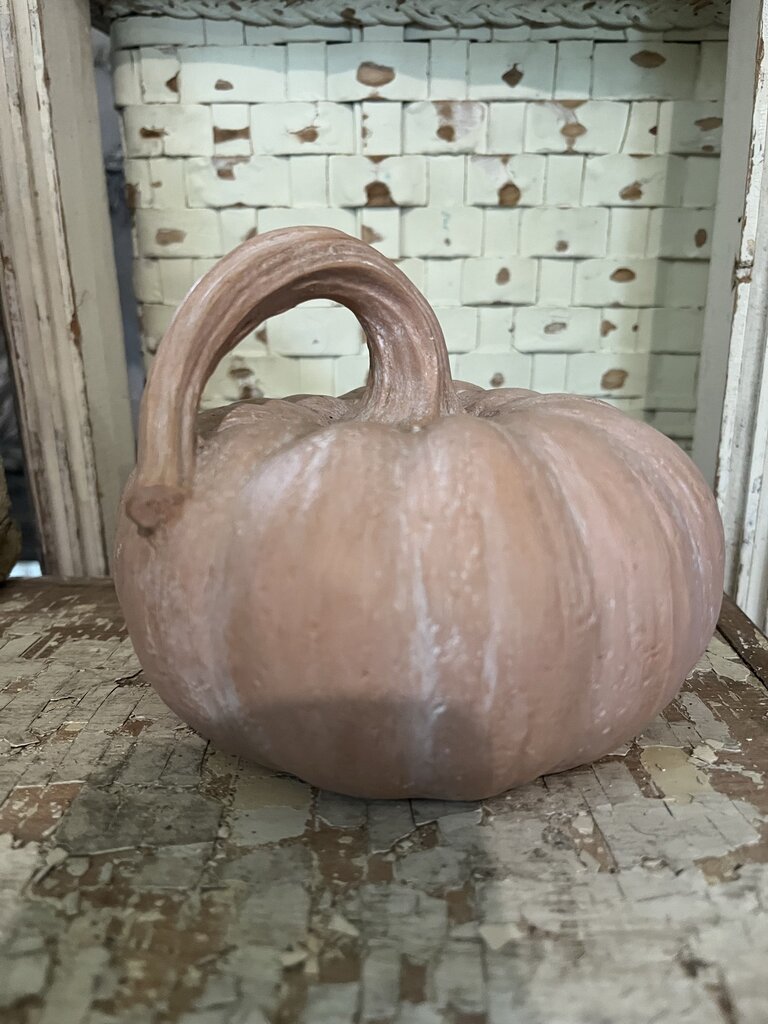 Terracotta pumpkin