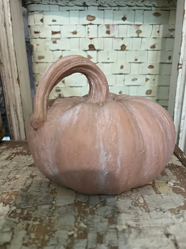Terracotta pumpkin