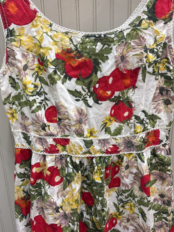 Cotton Tomato Vine Dress