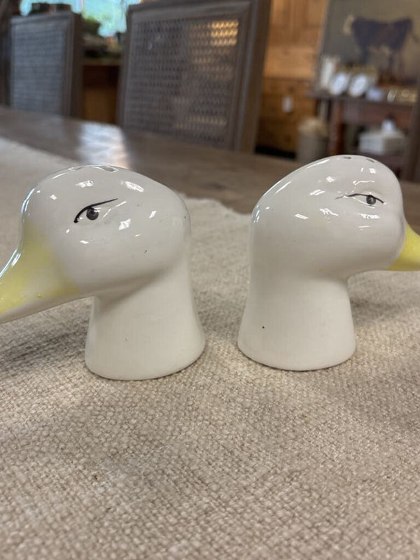 Duck Head Salt and Pepper Shakers