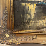 Signed W.F Smith Dutch painting