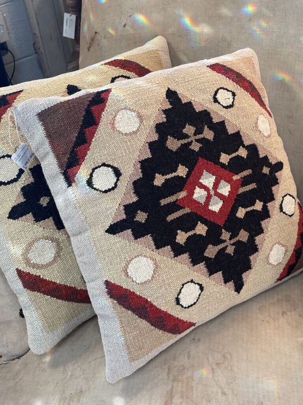 Textured Wool Pillow