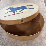 Old Blue Horse Shaker Box