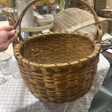 Ottawa Indian Basket Petosky Blk Ash gathering basket