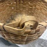 Ottawa Indian Basket Petosky Blk Ash gathering basket