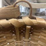 Ottawa Indian Basket Petosky Blk Ash gathering basket