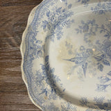 19th Century English Transferware Pottery - Asiatic Pheasants - Scallop 15" Platter