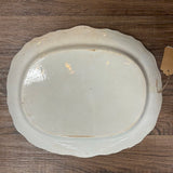 19th Century English Transferware Pottery - Asiatic Pheasants - Scallop 15" Platter
