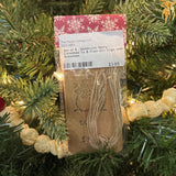 Set of 8 - Handmade Merry Christmas To & From Gift Tags with Snowman