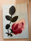 Rose painting on canvas 1957