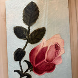 Rose painting on canvas 1957
