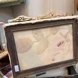 Rose painting on canvas 1957