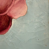 Rose painting on canvas 1957