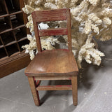 Weathered Red Chair