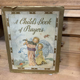 Antique Childrens Book of Prayers