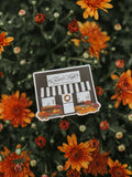 The Found Cottage Storefront Sticker - FALL