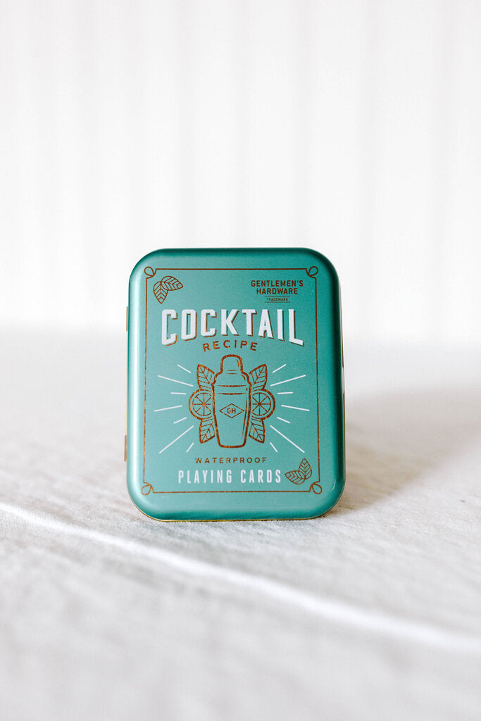 cocktail playing cards