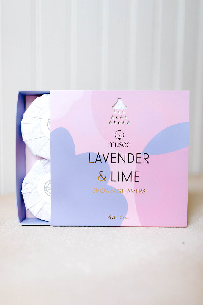 lavender and lime shower steamer