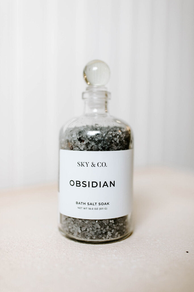 Obsidian bath soak