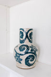 delphine tall terracotta vase